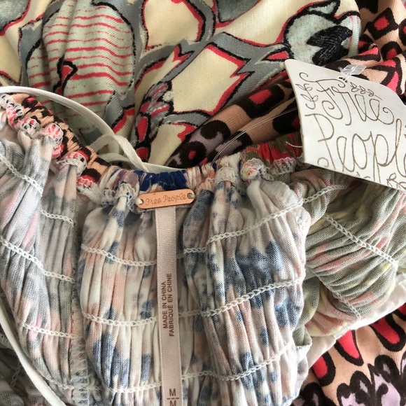 NWT Free People Gorgeous Boho Dress or Top; super soft and flowy but not sheer - Picture 6 of 6